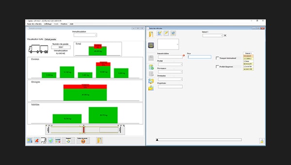 LOGICIEL DE PESAGE LPX ES CS