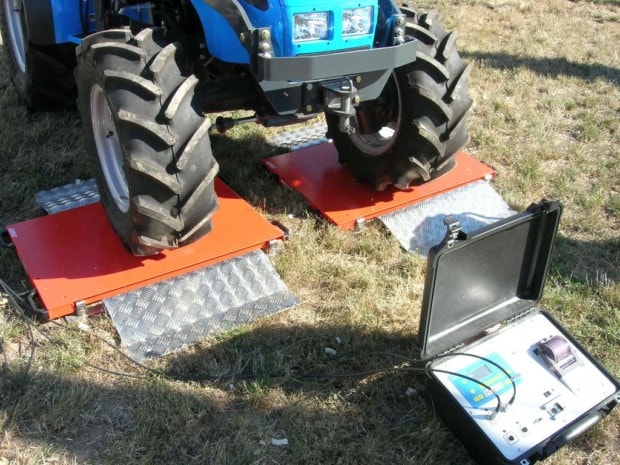 VITICULTURE AXLE WEIGHING SYSTEM