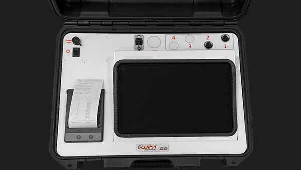 WEIGHING INDICATOR E WIM SERIES CONNECTION SCREEN