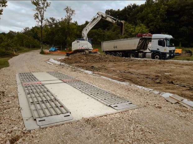 PESE ESSIEU MOBILE DEPOLLUTION DE SITE INDUSTRIEL